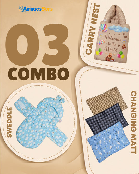 Newborn Cozy Essentials Set (3 in 1)