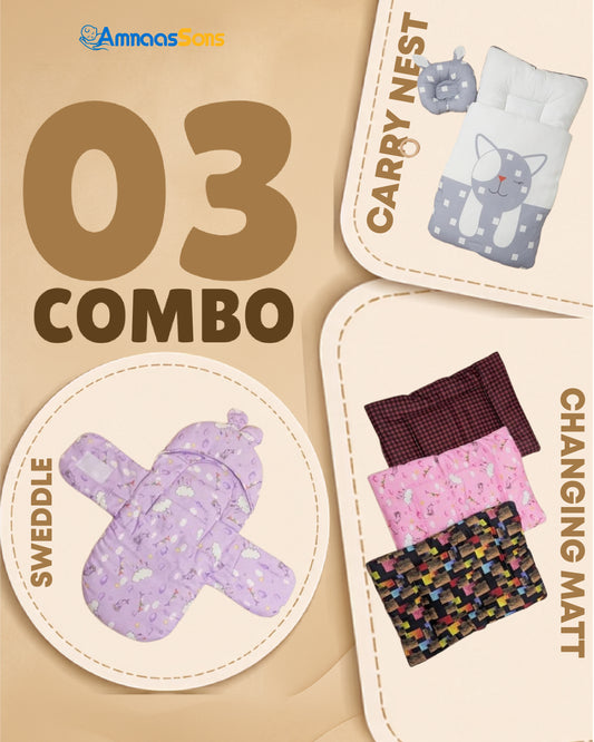 Soft Baby Comfort Kit 3 in 1