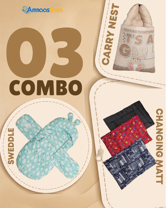 Newborn Care Essentials Set (3 in 1)