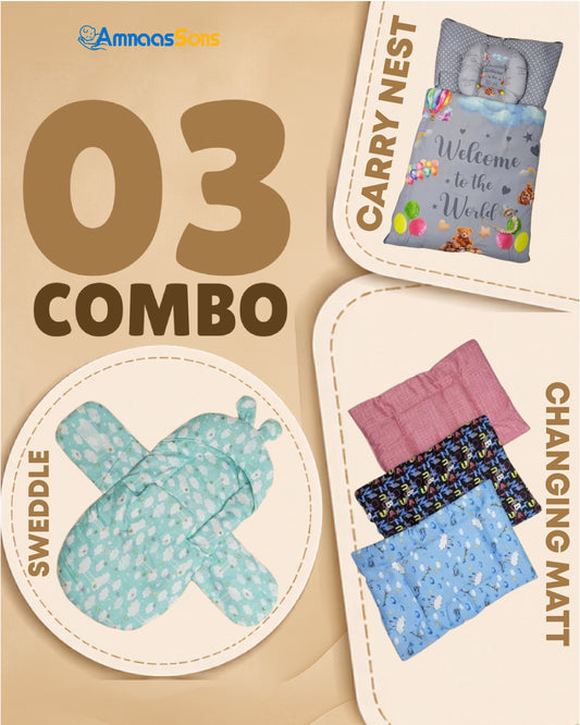 3 in 1 Baby Comfort Bundle