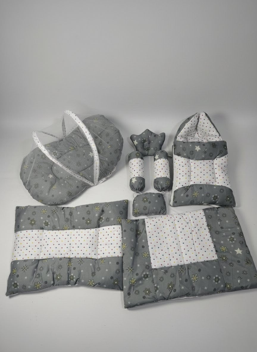 Dreamy Starlight Baby Bed Set (8 Piece)