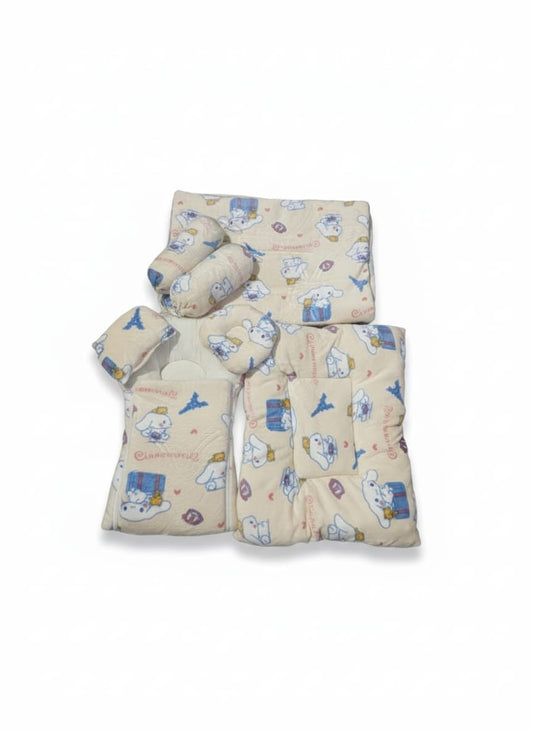 SnuggleNest Velvet Baby Set – 7 Pieces